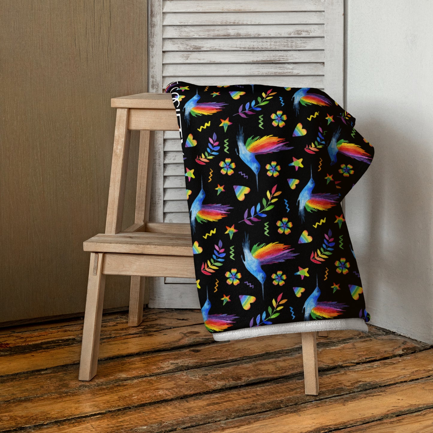 Pride Hummingbird BeachTowel