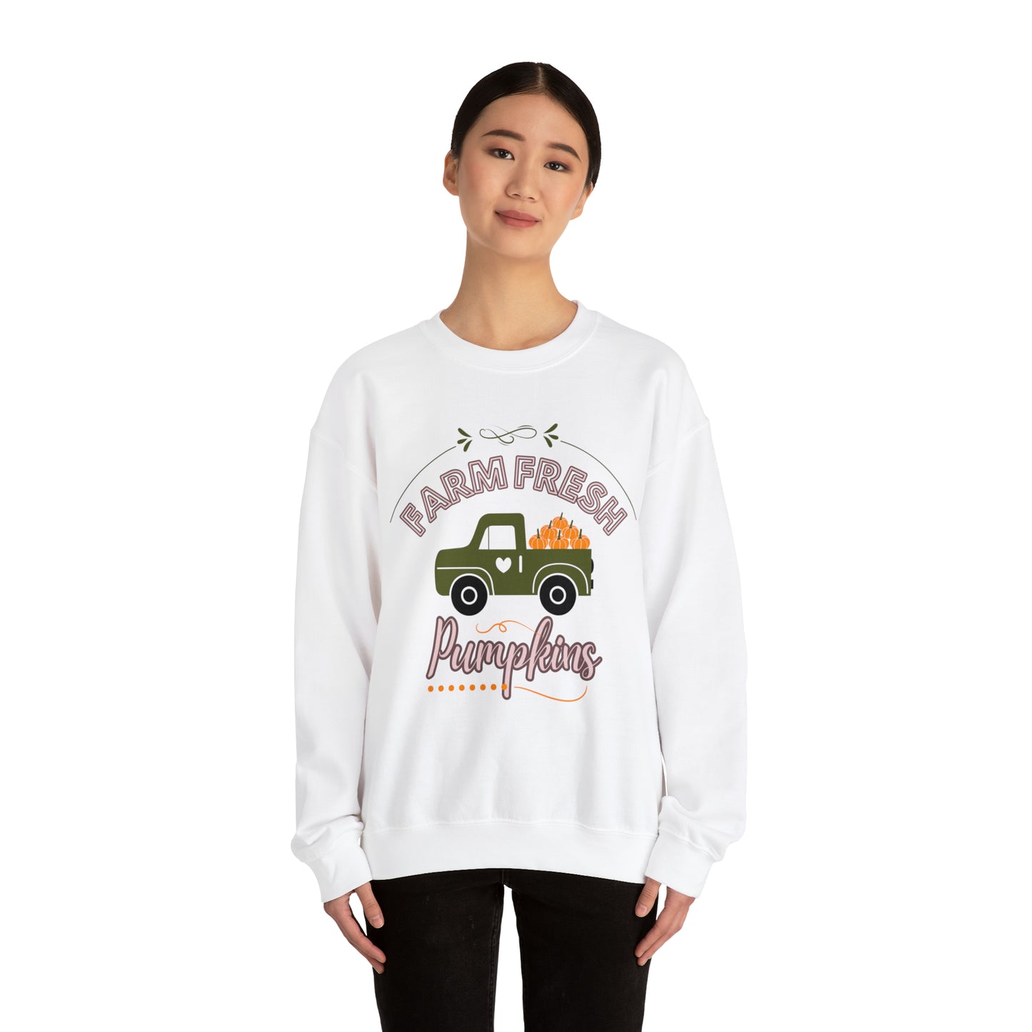 Farm Fresh Pumpkins Crewneck