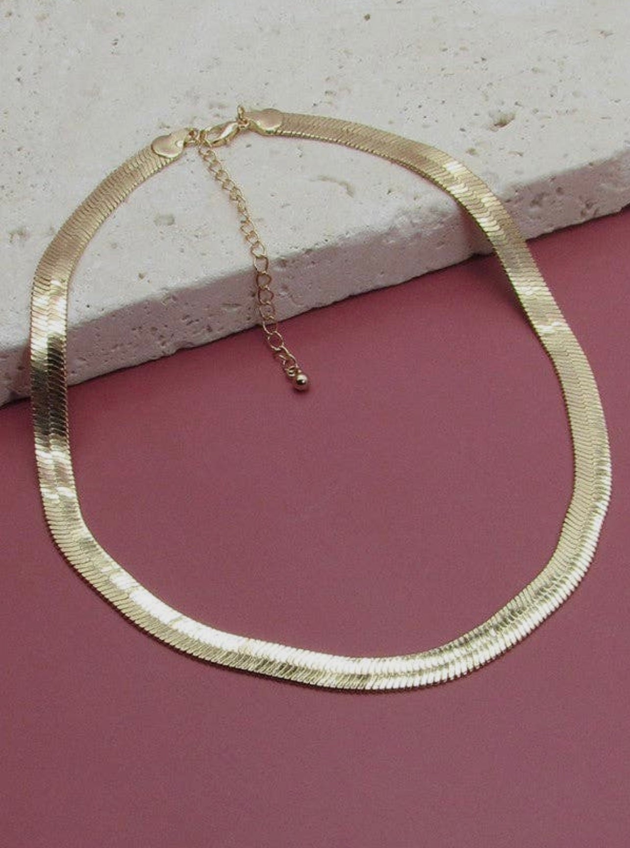 Classic 8mm Wide Chain Necklace