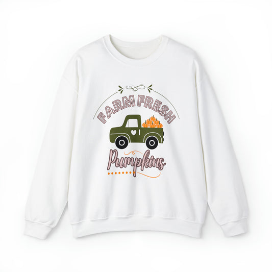 Farm Fresh Pumpkins Crewneck