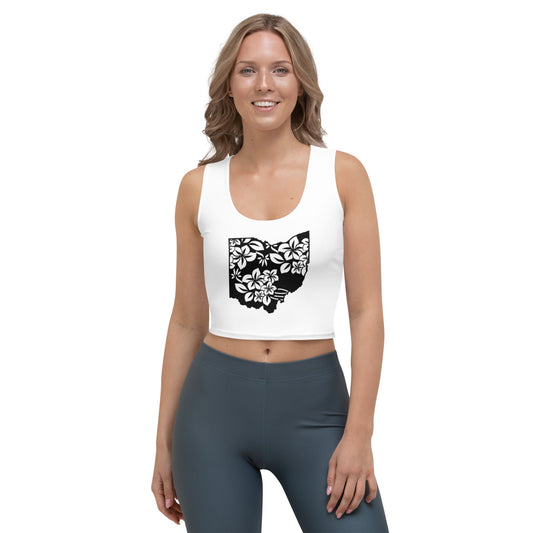 Ohio Flowers Crop Top