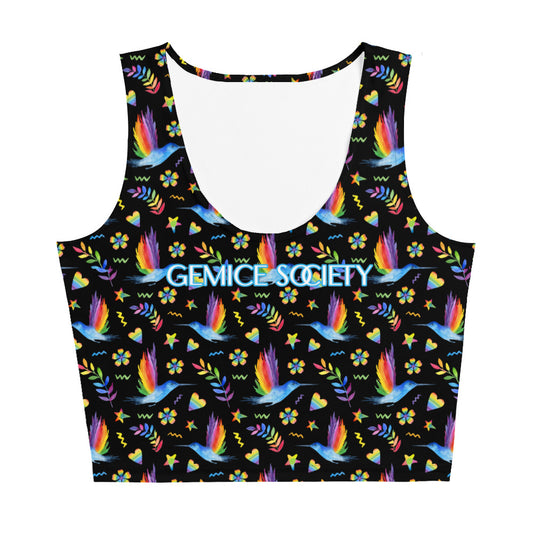 Pride Hummingbird Crop Top