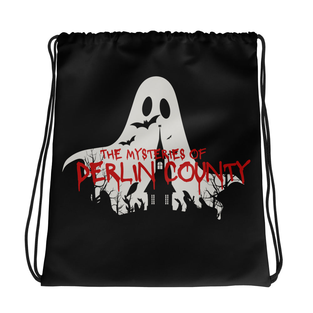 Derlin Ghost Drawstring bag