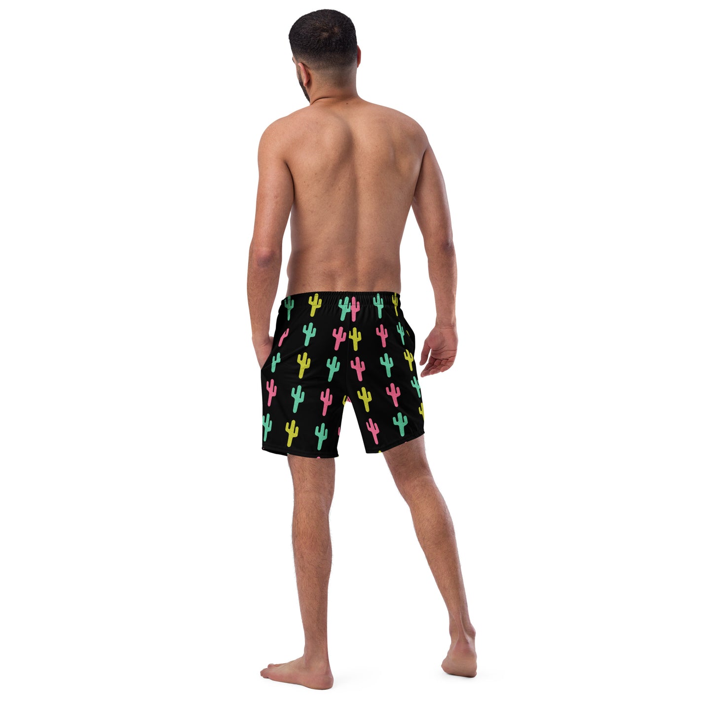 Neon Cactus Swim Shorts