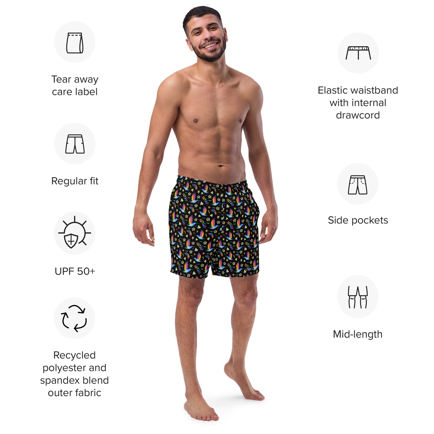 Pride Swim Shorts