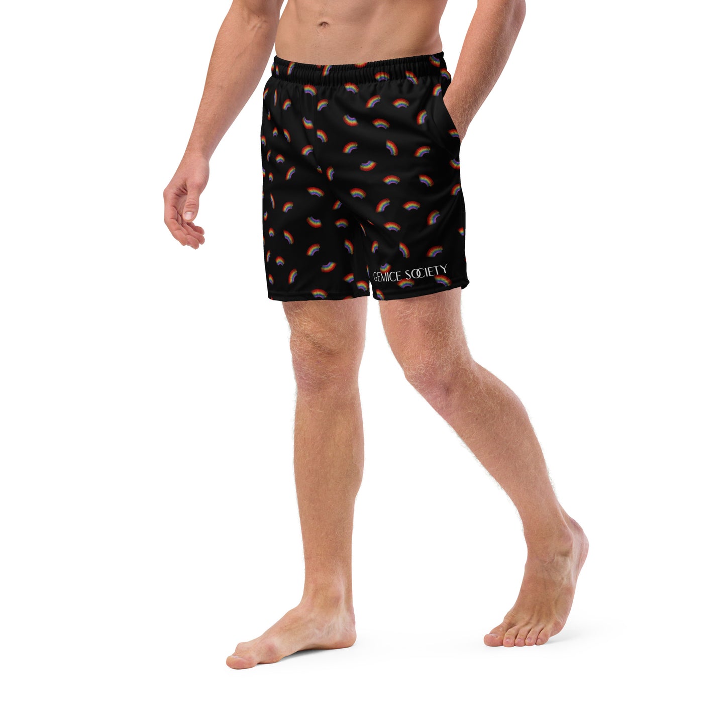 Pride Tire Tracks Swim Shorts