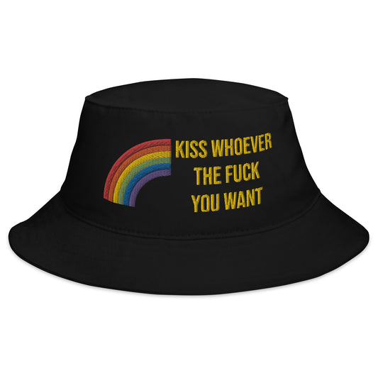 Kiss Whoever Bucket Hat