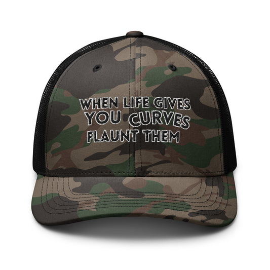 Curves Camo Trucker Hat