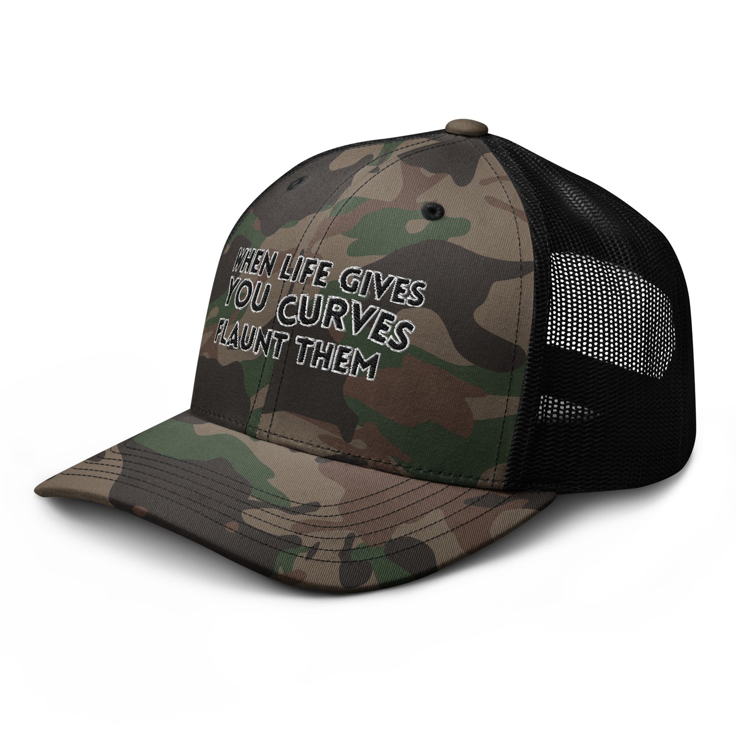 Curves Camo Trucker Hat