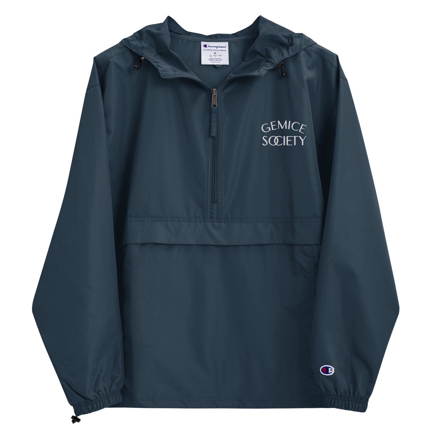 Gemice Society Embroidered Champion Packable Jacket