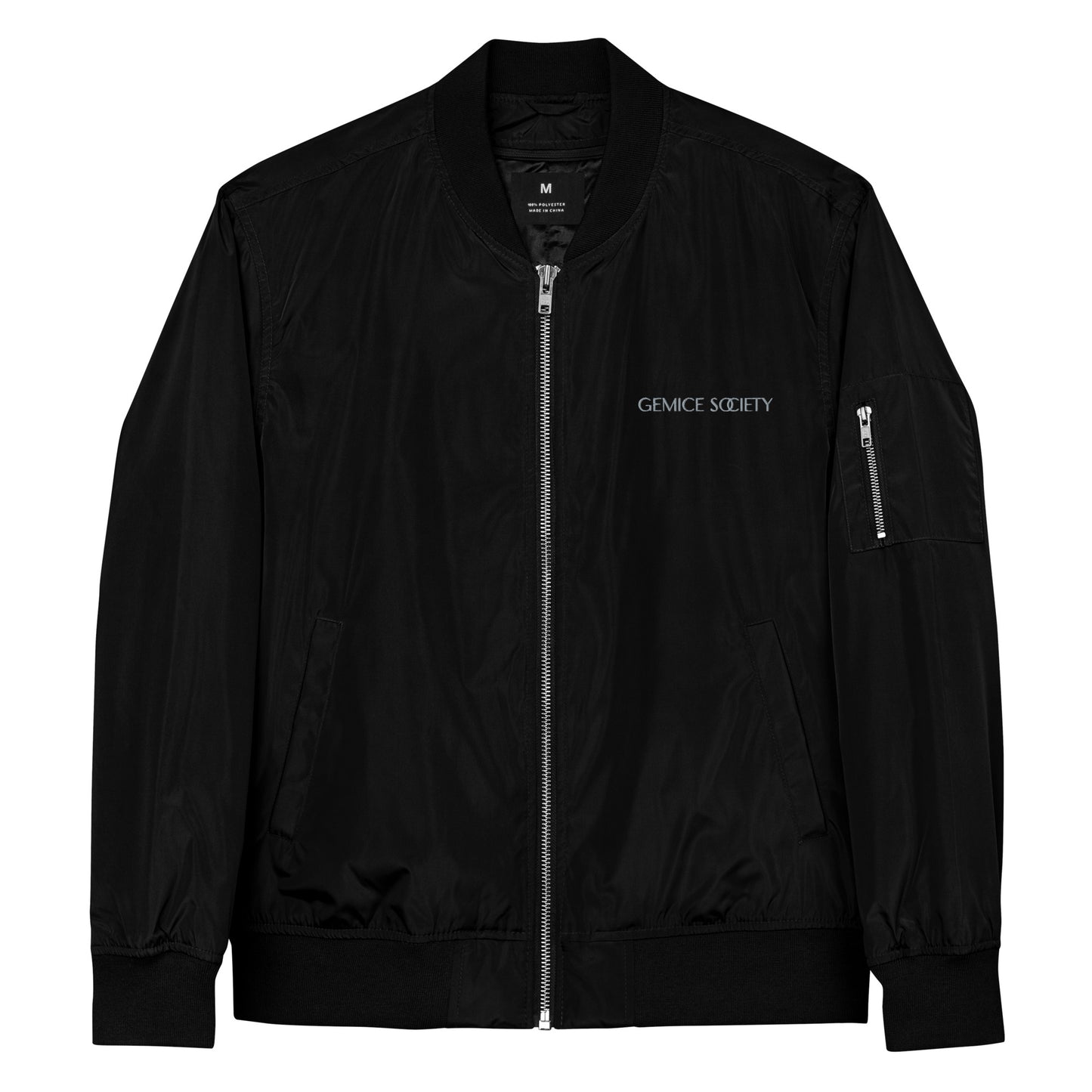 Gemice Society Premium Recycled Bomber Jacket