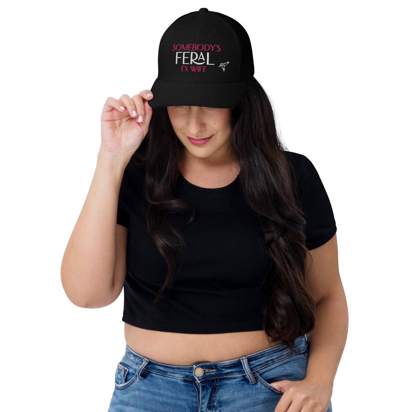 Somebody's Feral Ex Wife Trucker hat