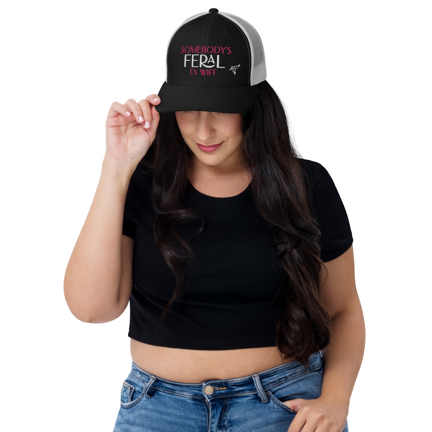 Somebody's Feral Ex Wife Trucker hat