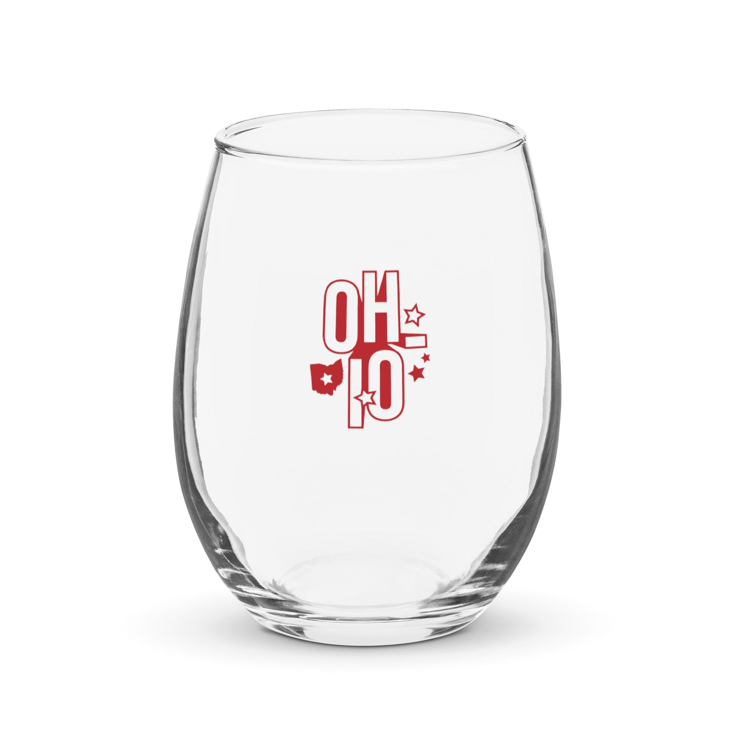 OHIO Wine Glass