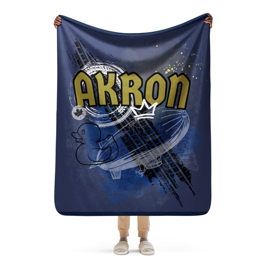 Akron Society Sherpa blanket