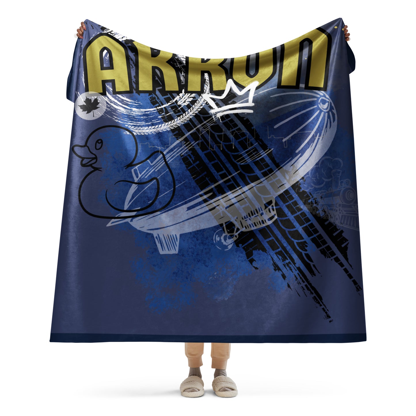 Akron Society Sherpa blanket