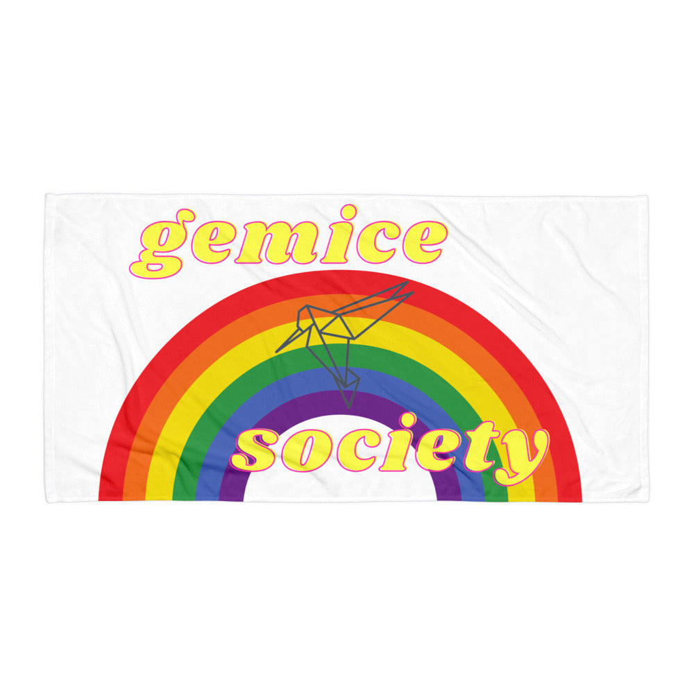 Gemice Society Rainbow Beach Towel