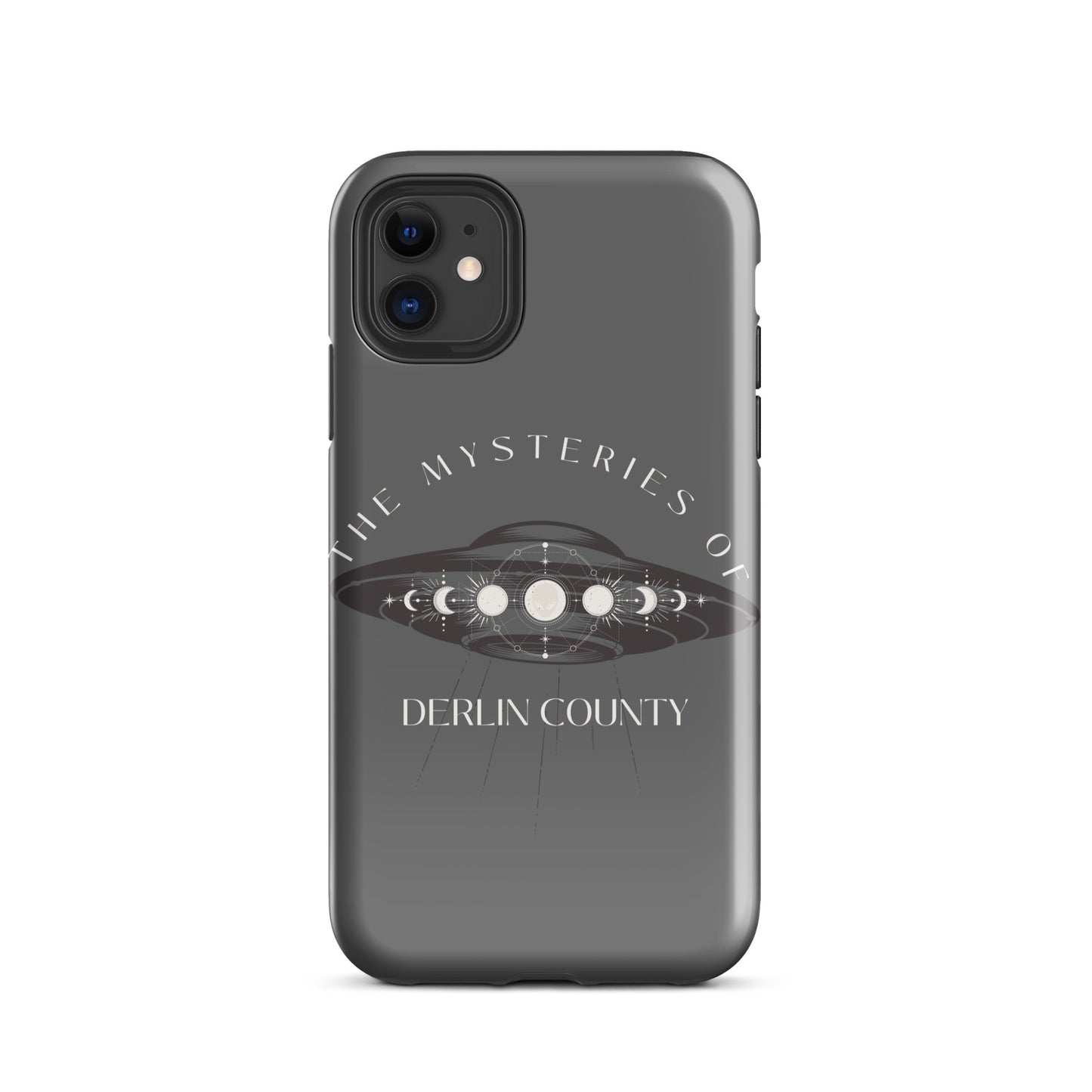 The Mysteries of Derlin County Space iPhone case