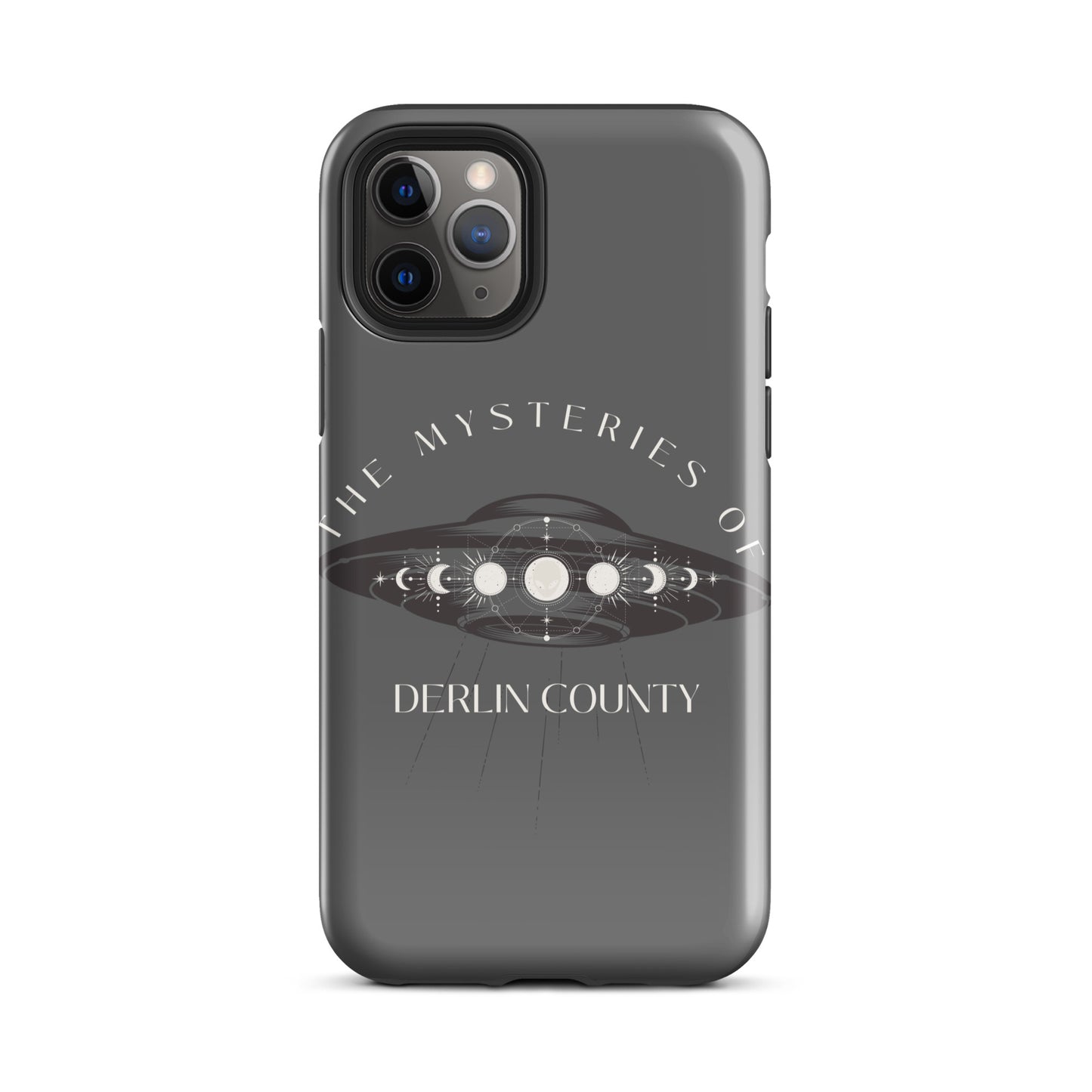 The Mysteries of Derlin County Space iPhone case