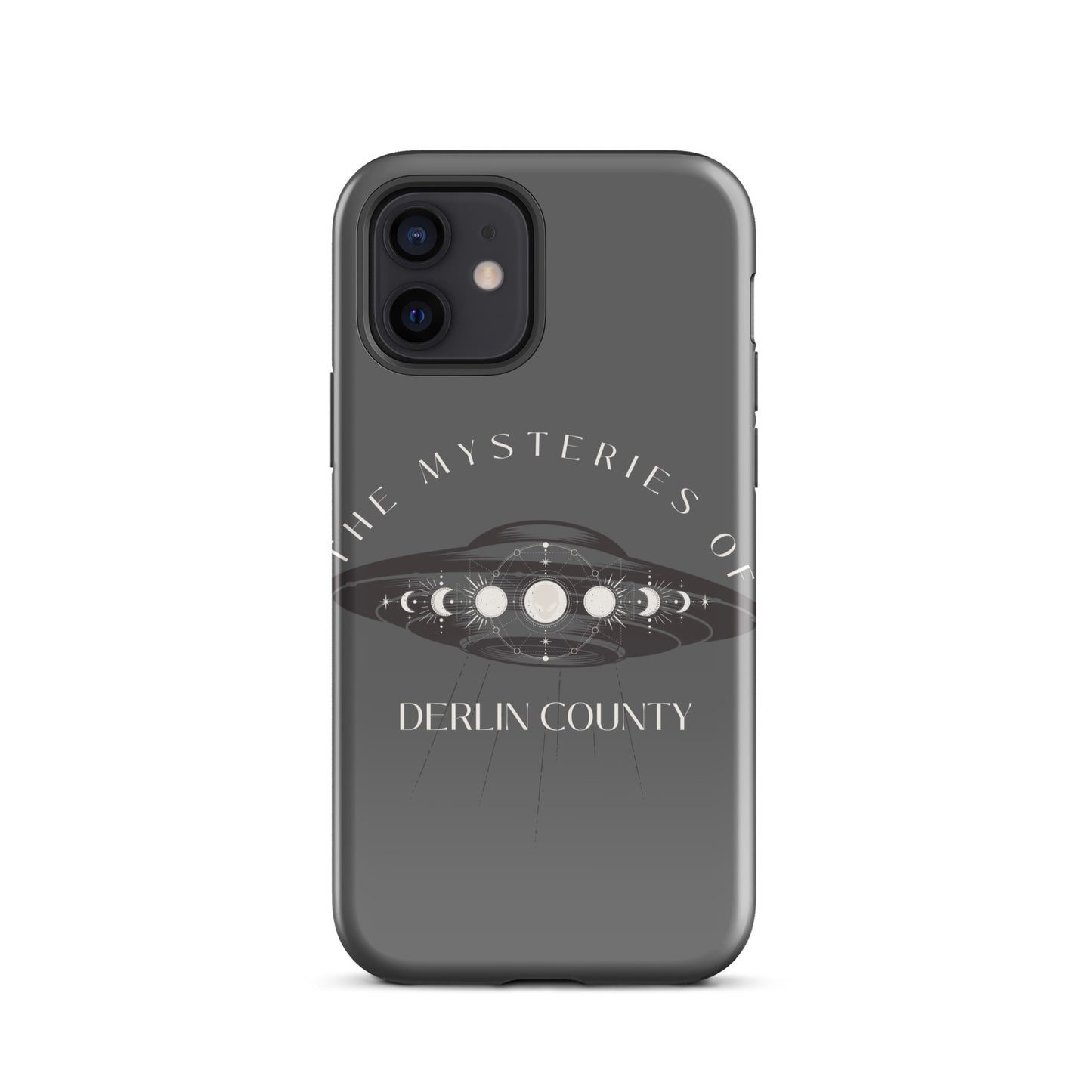 The Mysteries of Derlin County Space iPhone case