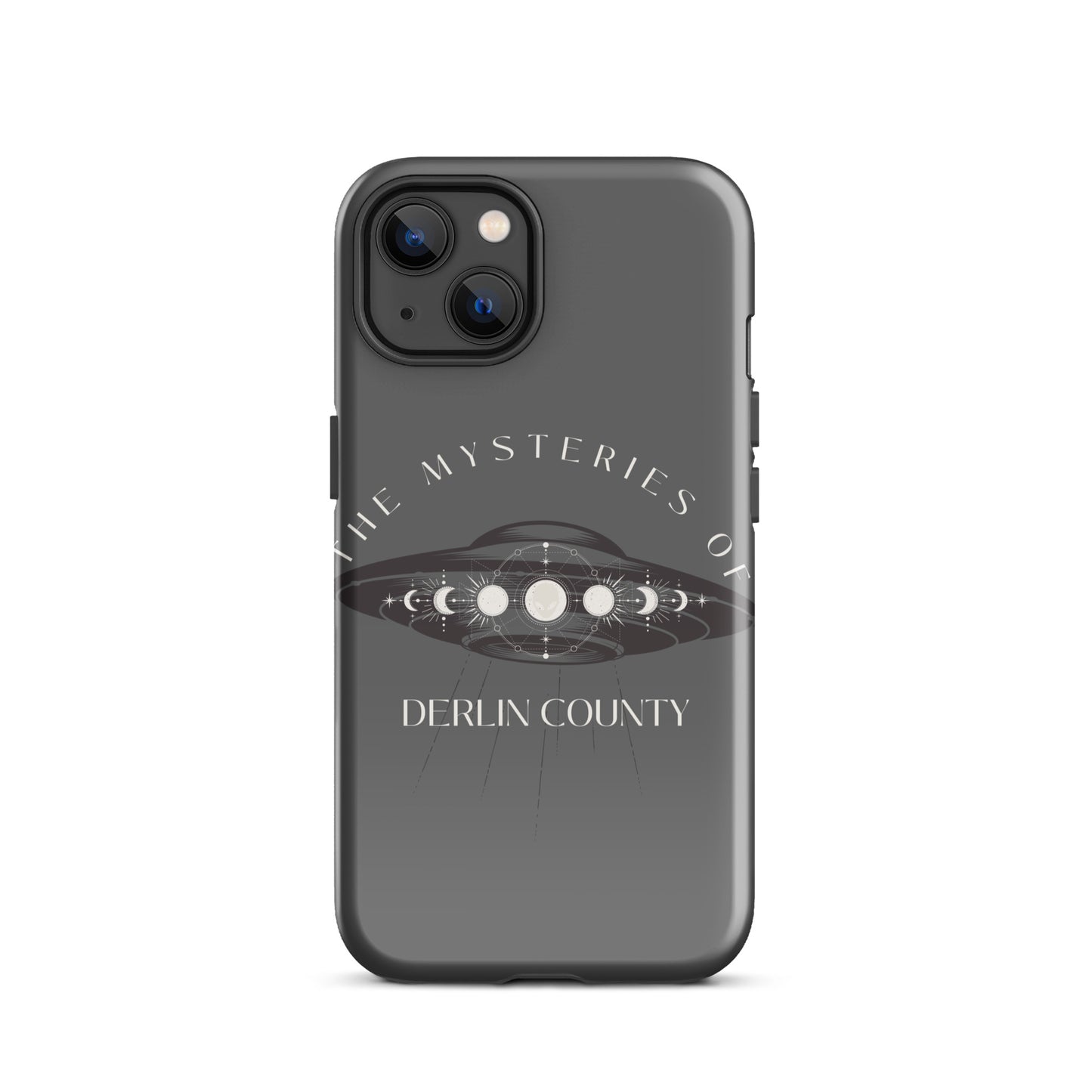 The Mysteries of Derlin County Space iPhone case