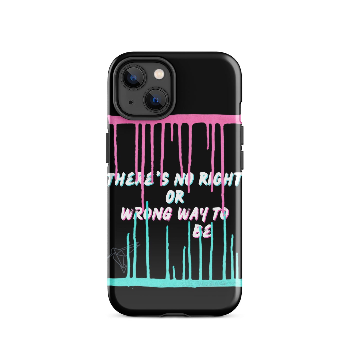 There’s No Right or Wrong Way to Be IPhone Tough Case