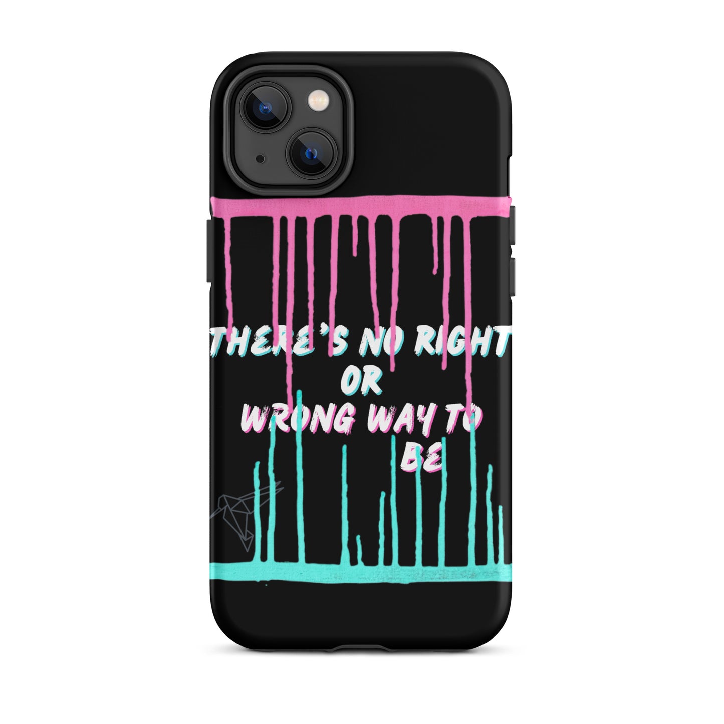 There’s No Right or Wrong Way to Be IPhone Tough Case