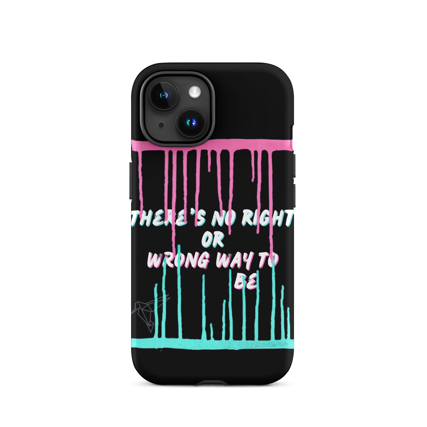 There’s No Right or Wrong Way to Be IPhone Tough Case