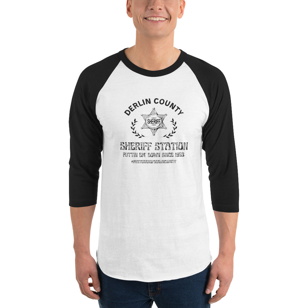 Derlin County Sheriff Baseball Tee