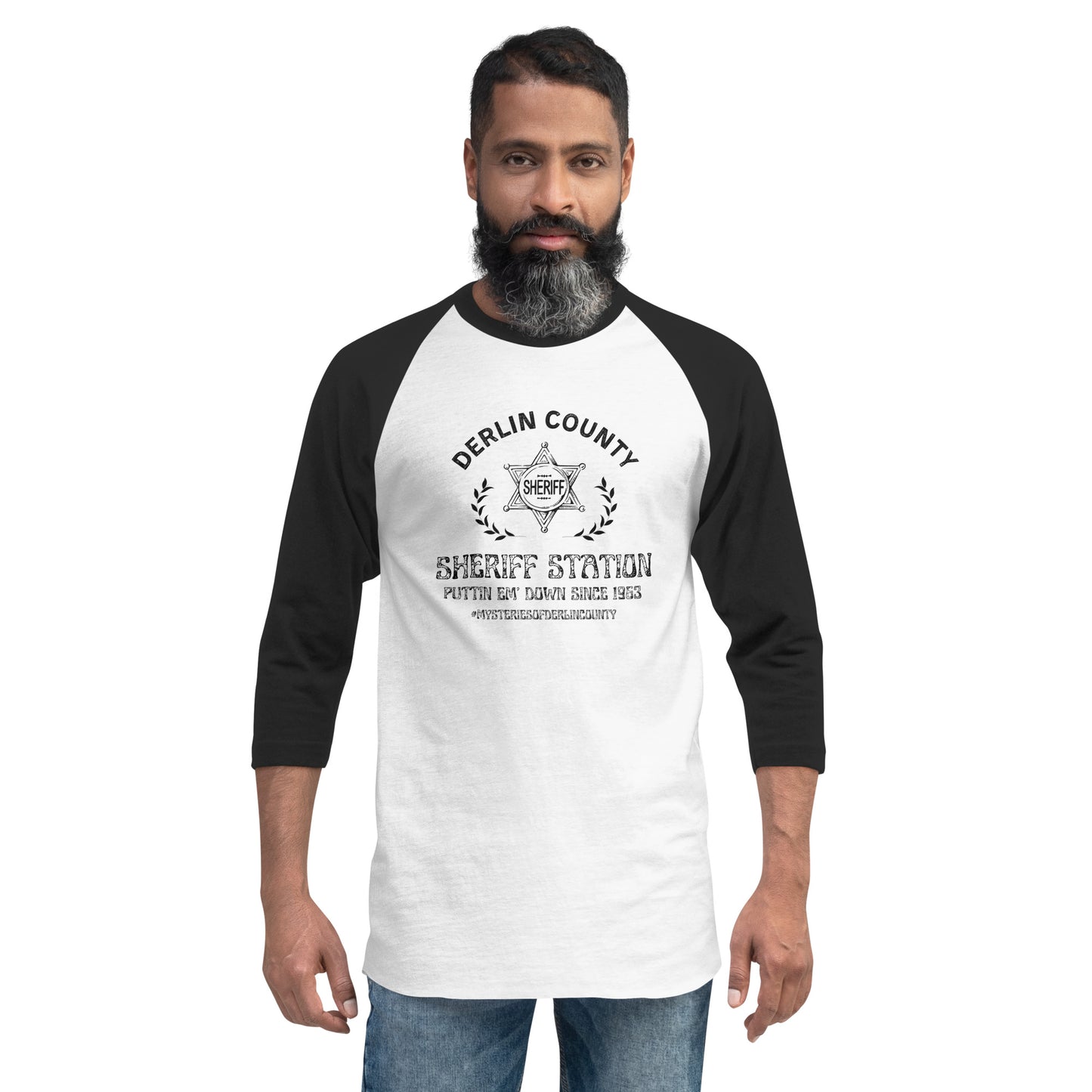 Derlin County Sheriff Baseball Tee