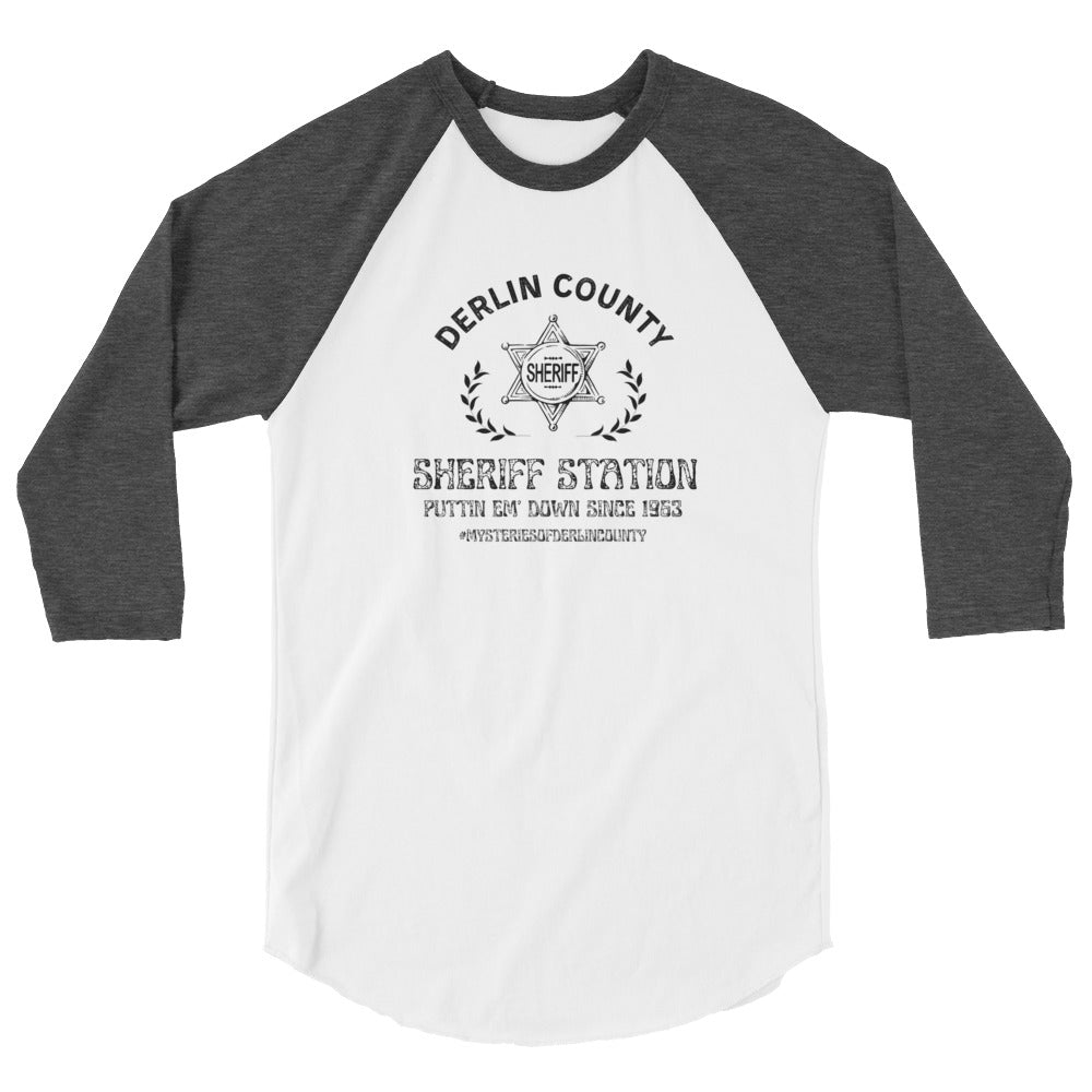 Derlin County Sheriff Baseball Tee