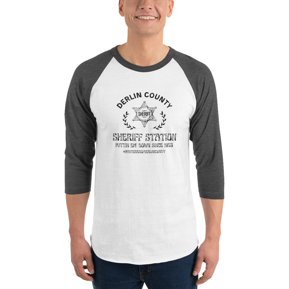 Derlin County Sheriff Baseball Tee