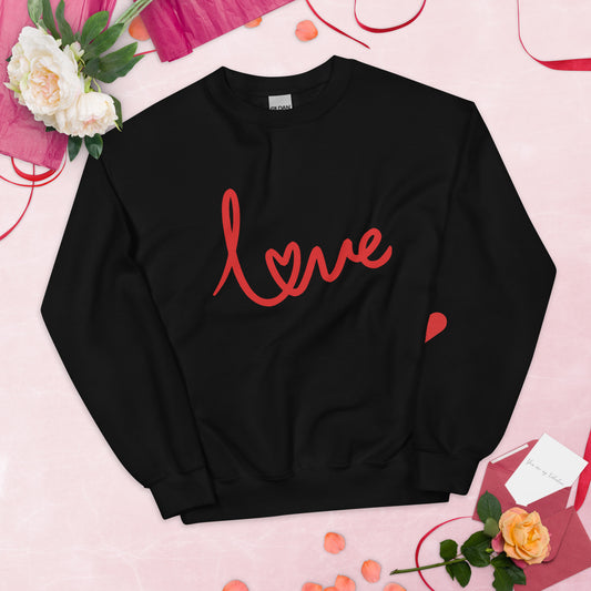 Heart on My Sleeve Crewneck