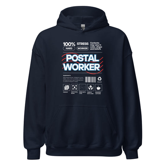 100% Postal Worker Hoodie