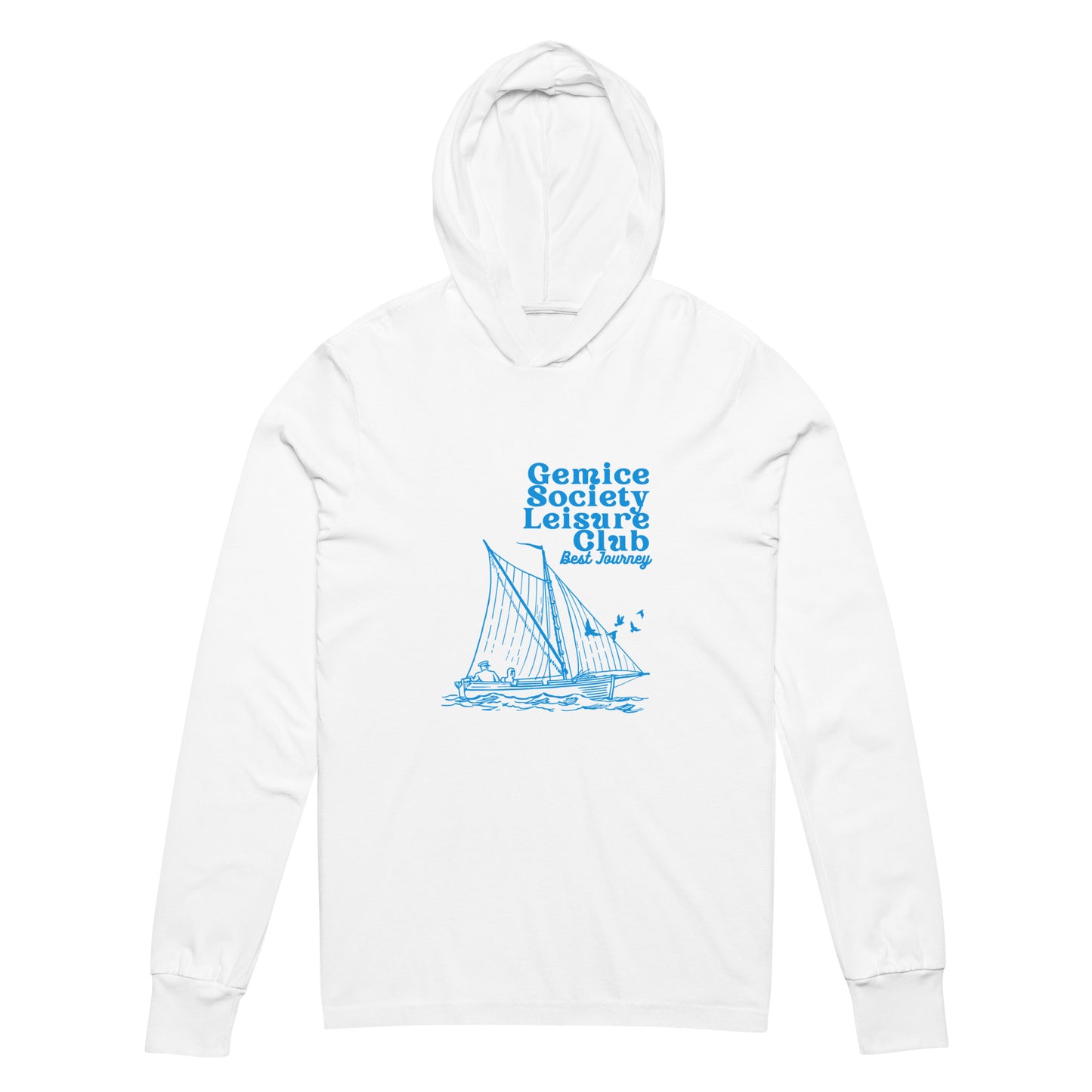 Gemice Society Leisure Club Hooded long-sleeve Tee