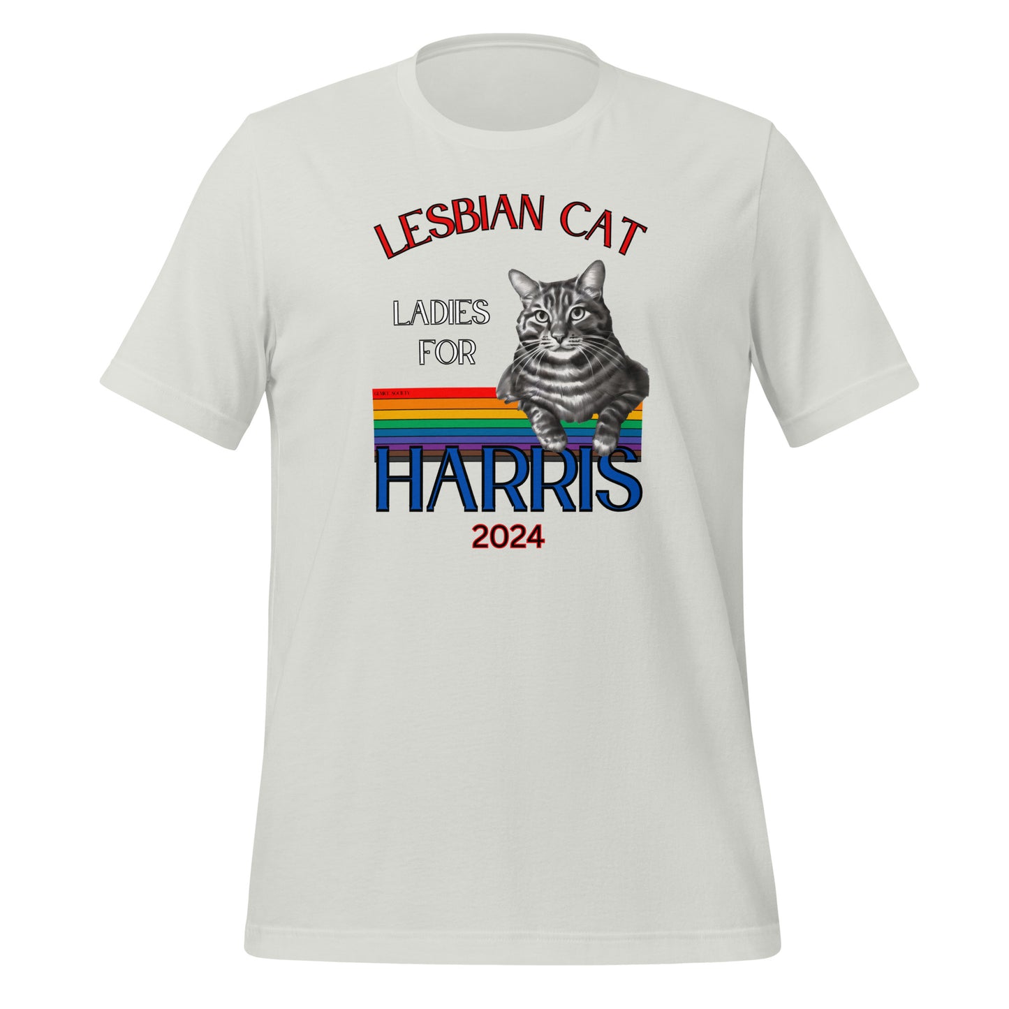 Lesbian Cat ladies for Harris T-shirt