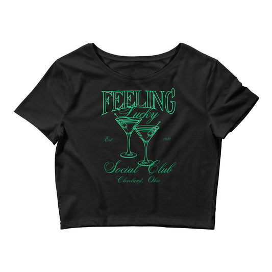 Feeling Lucky Crop Tee