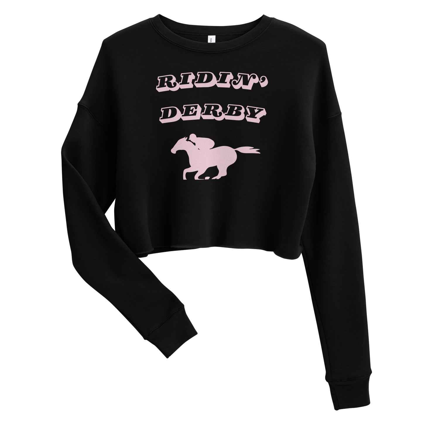 Ridin' Derby Crop Sweatshirt